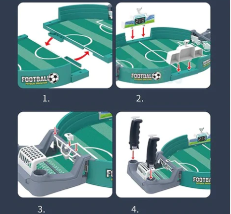 Jogo Interativo de Mesa de Futebol